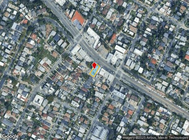 2520 W Sunset Blvd, Los Angeles, CA Parcel Map
