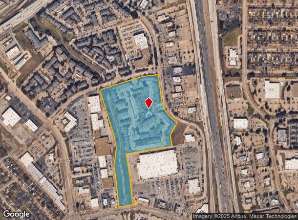 3701 Towne Crossing Blvd, Mesquite, TX Parcel Map