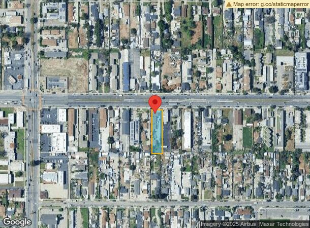  2022 E El Segundo Blvd, Compton, CA Parcel Map