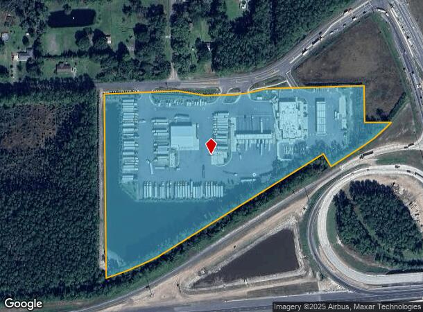  17110 Brandy Branch Rd, Jacksonville, FL Parcel Map