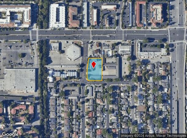  2500 El Camino Real, Santa Clara, CA Parcel Map