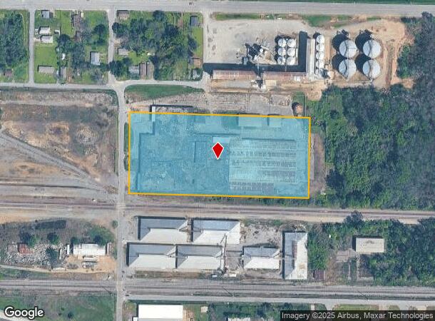  205 S Michigan St, Pine Bluff, AR Parcel Map