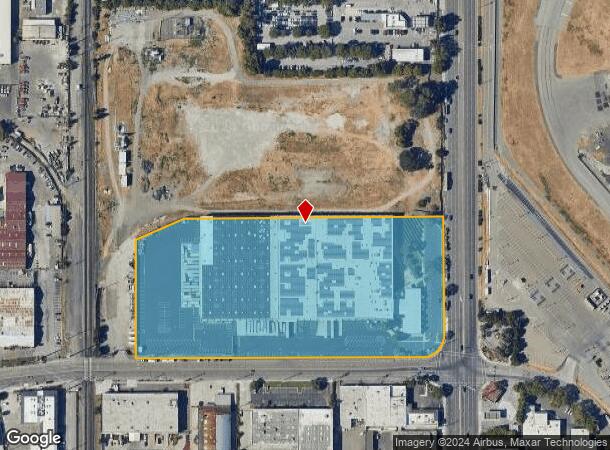  2500 De La Cruz Blvd, Santa Clara, CA Parcel Map