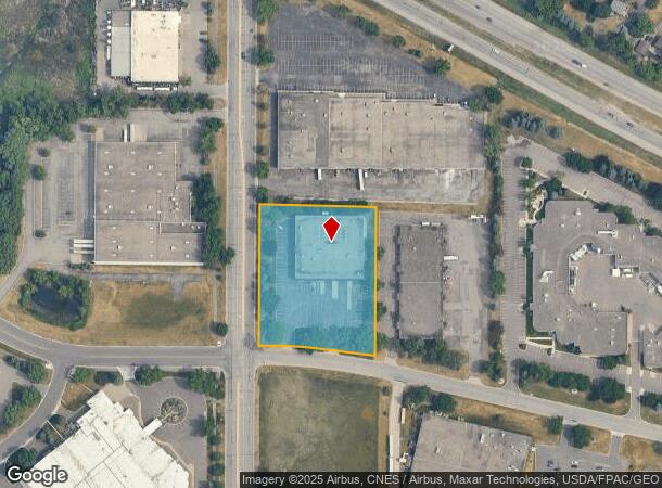 2800 Niagara Ln N, Minneapolis, MN Parcel Map