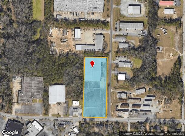  3101 Hillcrest Ave, Macon, GA Parcel Map