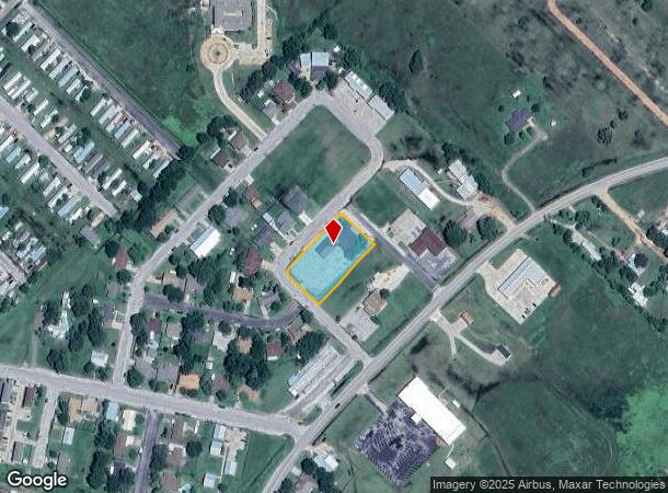  598 Cactus St, Giddings, TX Parcel Map