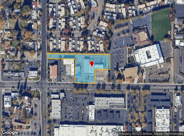  3129 Arden Way, Sacramento, CA Parcel Map