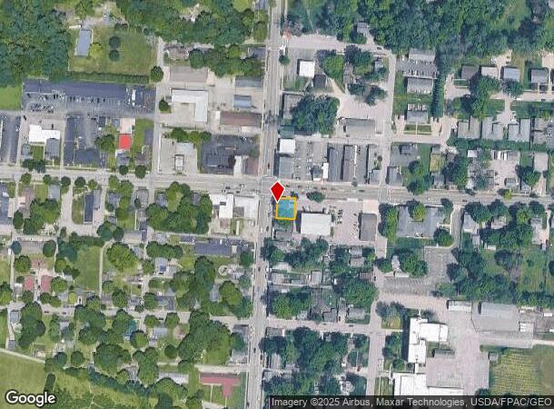 7 E Franklin St, Bellbrook, OH Parcel Map