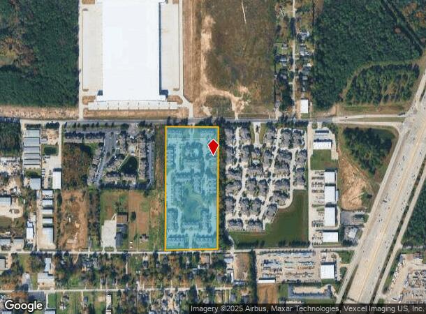  6060 Greens Rd, Humble, TX Parcel Map