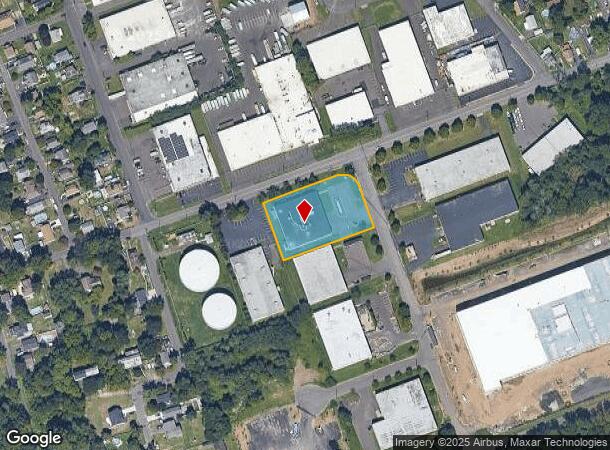  105 Phyllis Ave, Croydon, PA Parcel Map