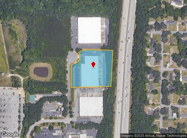  1045 Research Center Atlanta Dr Sw, Atlanta, GA Parcel Map