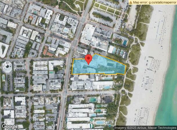  1901 Collins Ave, Miami Beach, FL Parcel Map