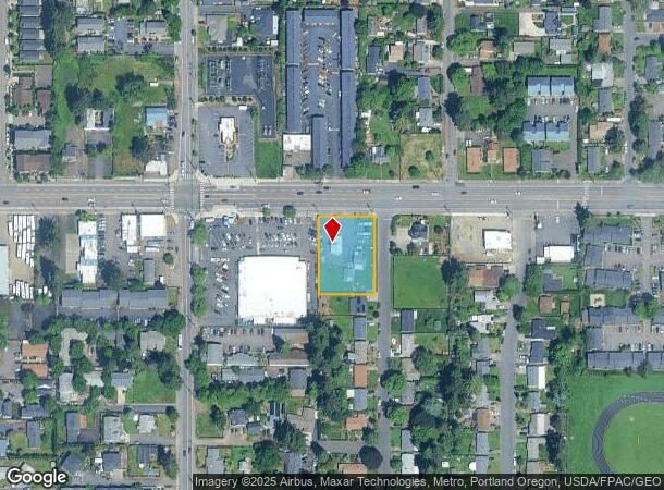  17466 Se Division St, Portland, OR Parcel Map