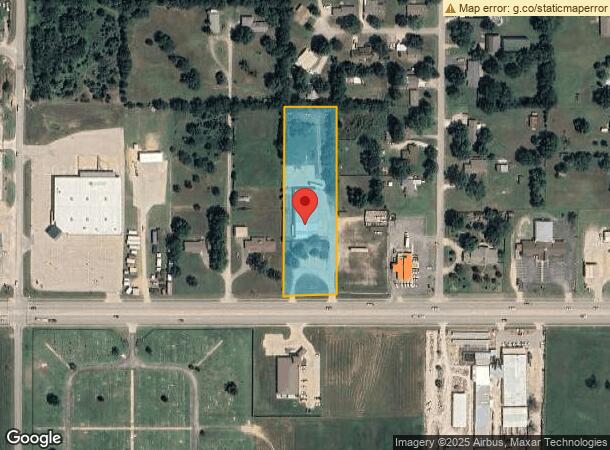  2100 W Rogers Blvd, Skiatook, OK Parcel Map