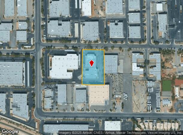 1945 Pama Ln, Las Vegas, NV Parcel Map
