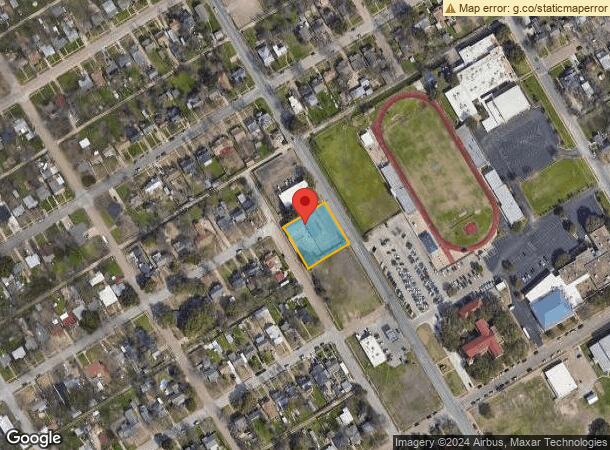  2124 N 25Th St, Waco, TX Parcel Map