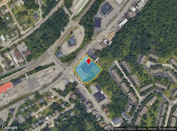 3423 Library Rd, Pittsburgh, PA Parcel Map