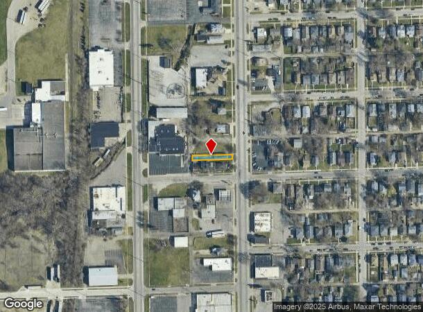 2521 S Michigan St, South Bend, IN Parcel Map
