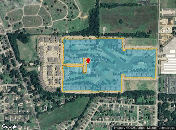  1424 Links Dr, Jonesboro, AR Parcel Map
