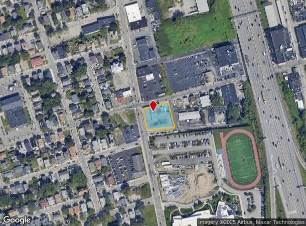  908 Eddy St, Providence, RI Parcel Map
