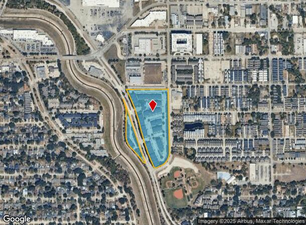  1640 E T C Jester Blvd, Houston, TX Parcel Map