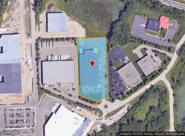  28455 Automation Blvd, Wixom, MI Parcel Map