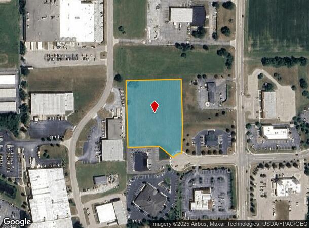 135 Prime Ct, Troy, OH Parcel Map