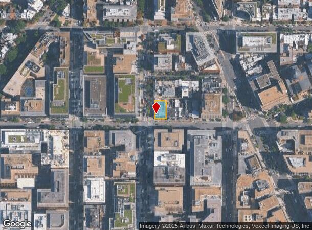  1837 M St Nw, Washington, DC Parcel Map
