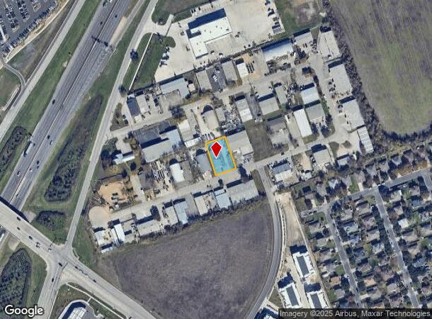 40113 Industrial Park Cir, Georgetown, TX Parcel Map