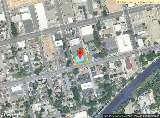  100 Washington St, Reno, NV Parcel Map