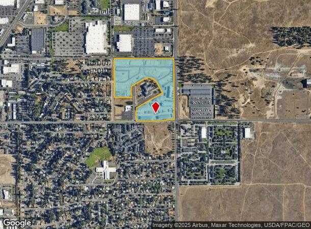 849 E Magnesium Rd, Spokane, WA Parcel Map