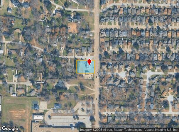 4359 Green Acres Cir, Arlington, TX Parcel Map