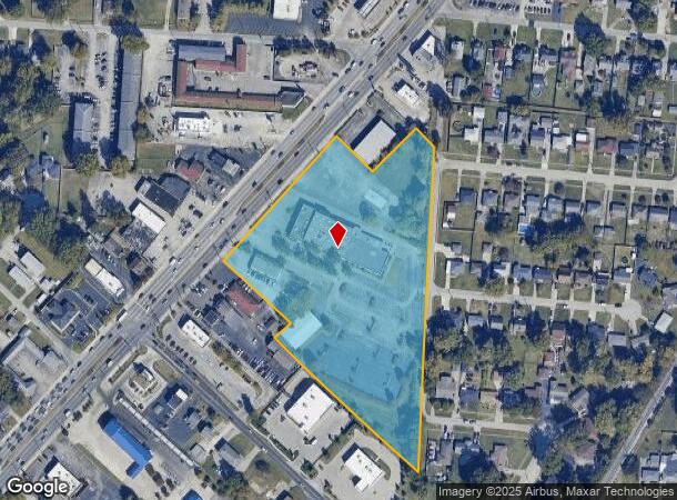  4627 Dixie Hwy, Louisville, KY Parcel Map