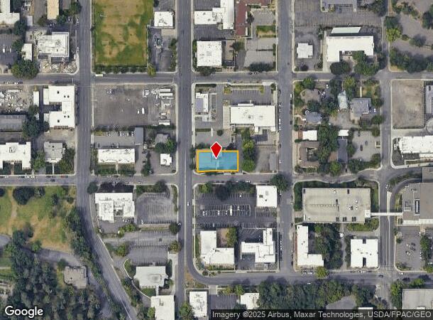  322 W 7Th Ave, Spokane, WA Parcel Map