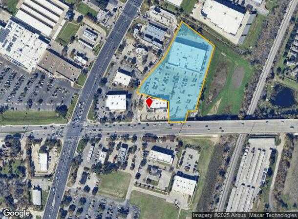  1824 W Slaughter Ln, Austin, TX Parcel Map