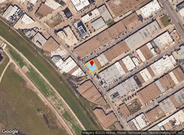  100 Cole St, Dallas, TX Parcel Map