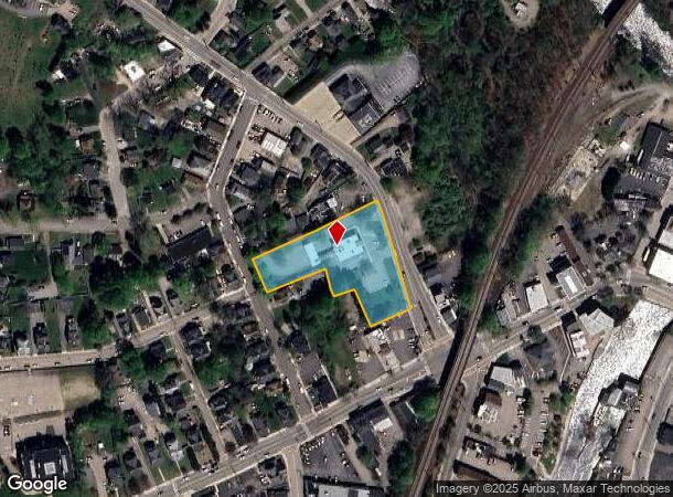 20 Liberty St, Pawcatuck, CT Parcel Map