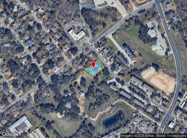  3110 Whisper Oaks Ln, Georgetown, TX Parcel Map