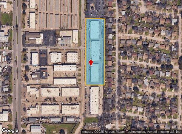1120 Luke St, Irving, TX Parcel Map