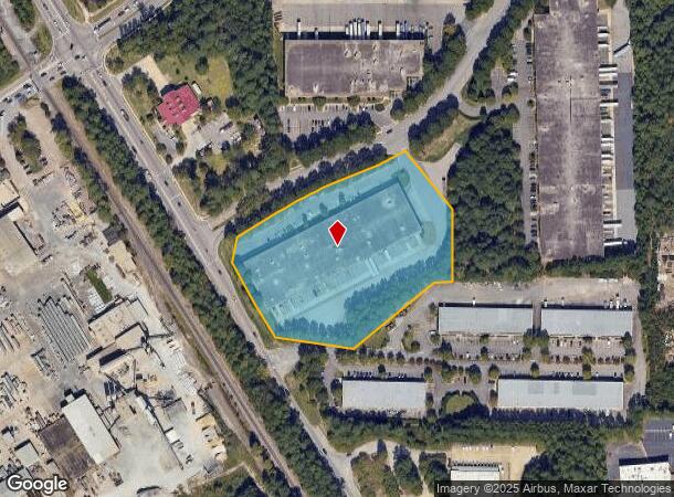 3000 Perimeter Park Dr, Morrisville, NC Parcel Map