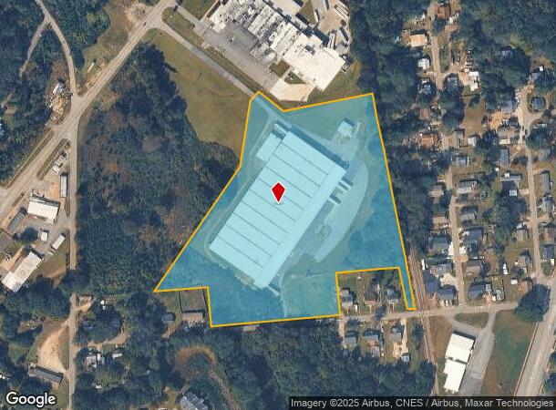 435 Sayre St, Anderson, SC Parcel Map