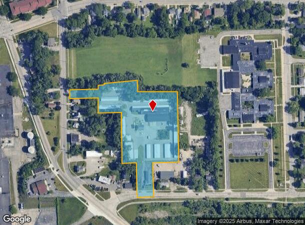  517 Tyler Rd, Ypsilanti, MI Parcel Map