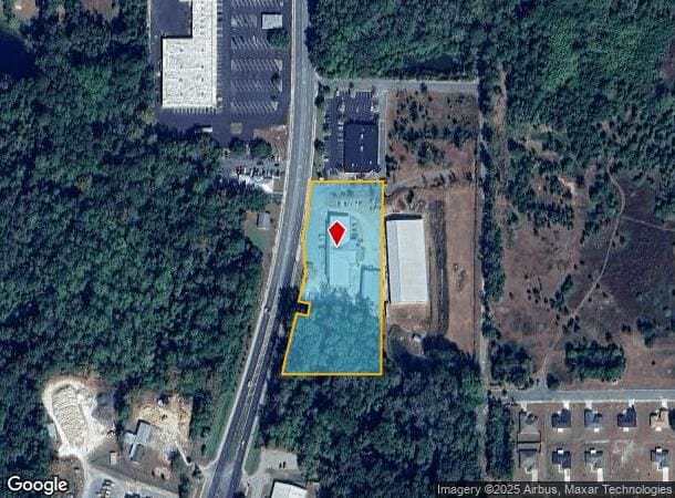 1400 S Jefferson St, Monticello, FL Parcel Map