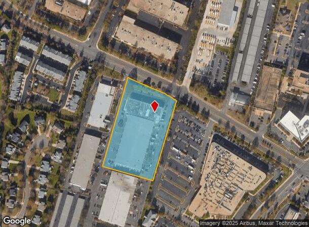 301 Spring St, Herndon, VA Parcel Map