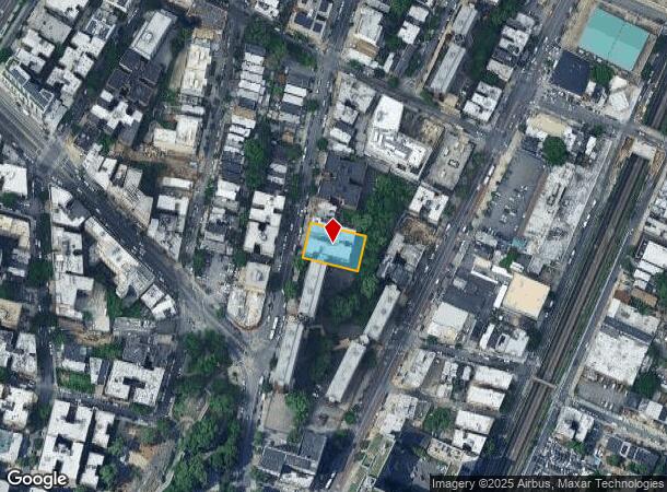  2028 Valentine Ave, Bronx, NY Parcel Map