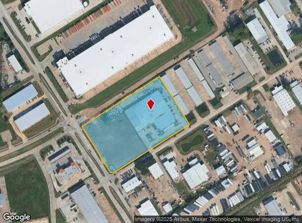 6814 Gant Rd, Houston, TX Parcel Map