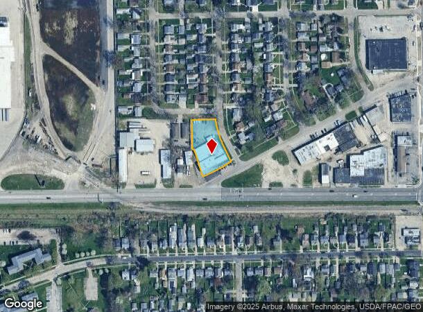  1108 Custer Dr, Toledo, OH Parcel Map