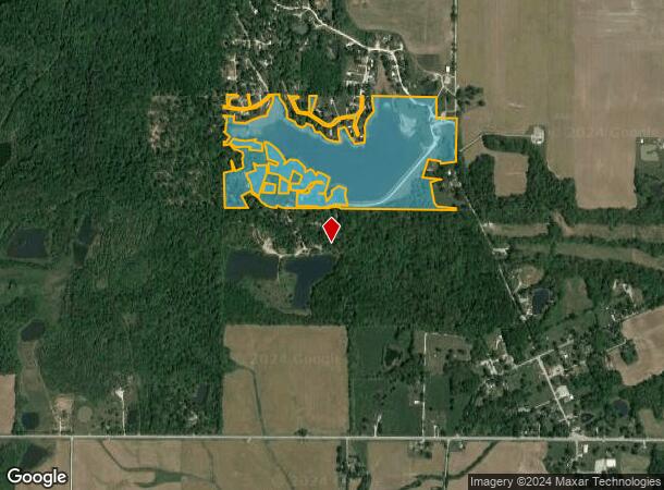  12733 Yellowbanks Trl, Dale, IN Parcel Map