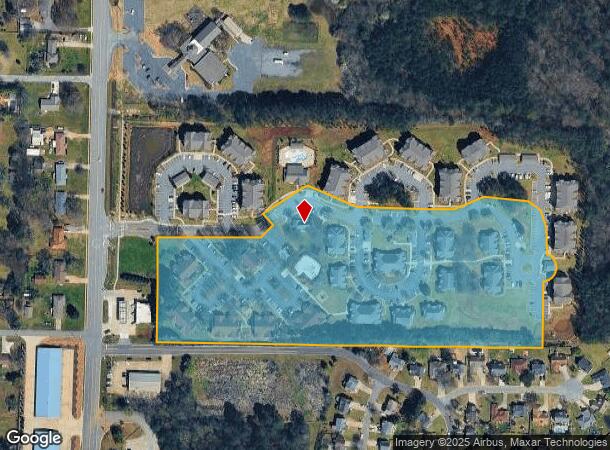  200 Governors Ct, Cartersville, GA Parcel Map