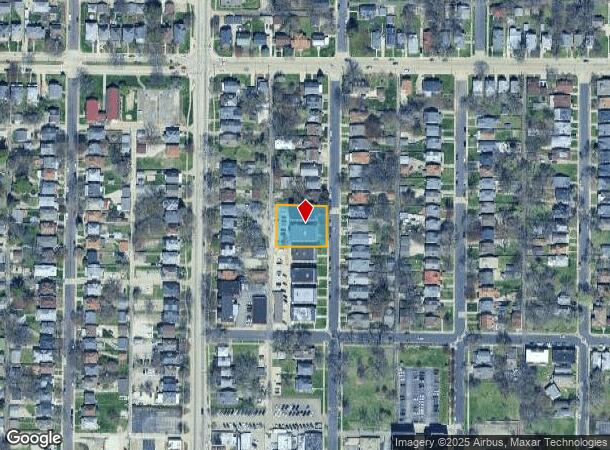  1119 N Underhill St, Peoria, IL Parcel Map